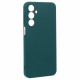 For Samsung Galaxy A16 5G Case TPU Back Soft Anti-Scratch Fiber Lining Phone Cover - Army Green Samsung Cases Mobile