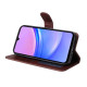 For Samsung Galaxy A16 5G / A16 4G Case PU Leather Phone Cover with Cash  /  Card Slots - Brown Samsung Cases Mobile
