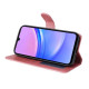 For Samsung Galaxy A16 5G Case PU Leather Phone Cover with Cash  /  Card Slots - Pink Samsung Cases Mobile