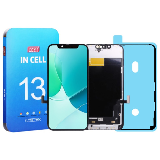 ZY LCD Screen with Digitizer Touch Screen for iPhone 13 FHD1080p - Black Apple Parts