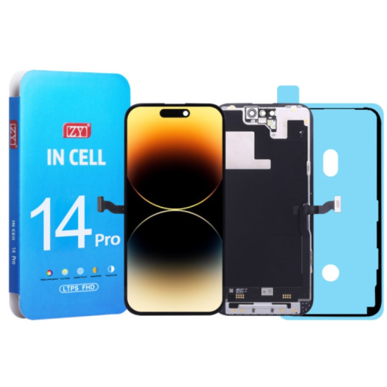 ZY LCD Screen with Digitizer Touch Screen for iPhone 14 Pro FHD1080p - Black Apple Parts