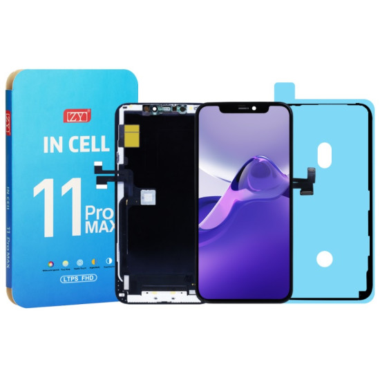 ZY LCD Screen with Digitizer Touch Screen for iPhone 11 Pro Max FHD1080p - Black (Support IC Change) Apple Parts