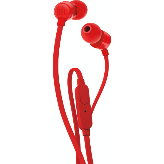 JBL T110 In-Ear Headset 3,5mm - Red Bluetooth / Headsets / Speakers