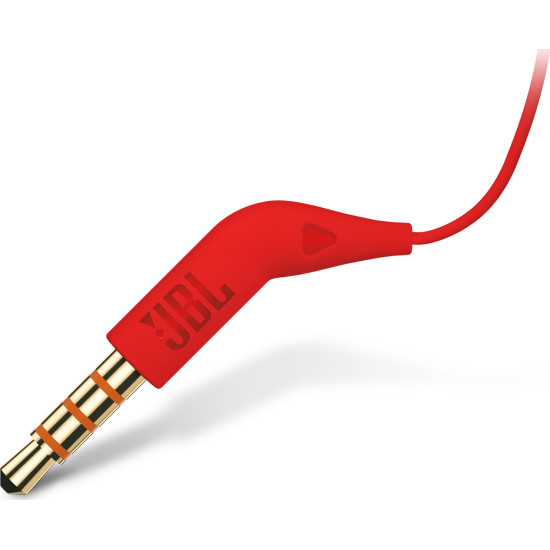 JBL T110 In-Ear Headset 3,5mm - Red Bluetooth / Headsets / Speakers