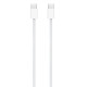 MQKJ3ZM/A Apple USB-C/USB-C 60W Data Cable 1m - White Apple Cables Adapters & Chargers