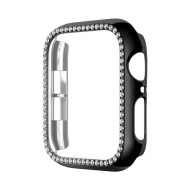 Προστατευτική Σκληρή Θήκη Electroplating για Apple Watch Series 9 / 8 / 7 45mm - Μαύρο
