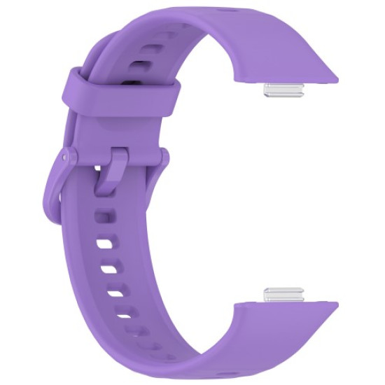 For Huawei Watch Fit 3 Silicone Strap Sport Watchbands Replacement - Lilac Purple Gadgets - Toys - Hobby