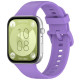For Huawei Watch Fit 3 Silicone Strap Sport Watchbands Replacement - Lilac Purple Gadgets - Toys - Hobby