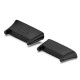 1Pair For Xiaomi Redmi Watch 3 / Mi Watch Lite 3 Metal Watch Strap Adapter Watch Band Connector 20mm - Black Gadgets - Toys - Hobby