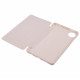 For Xiaomi Redmi Pad SE 4G 8.7 inch Case PU Leather+Silicone Tri-Fold Stand Tablet Cover - Pink XIAOMI  Tablet Cases
