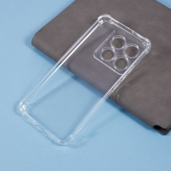Θήκη Σιλικόνης TPU με Ενισχυμένα Άκρα για Xiaomi 14T Pro - Διάφανο