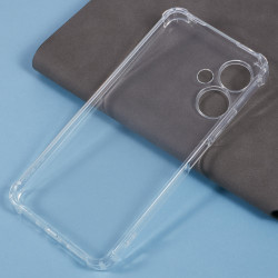 Θήκη Σιλικόνης TPU με Ενισχυμένα Άκρα για Xiaomi Redmi 13C 5G  /  Poco M6 5G - Διάφανο