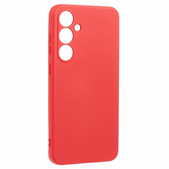 For Samsung Galaxy S24 FE Case Arc Edge 2.0mm TPU Protective Phone Cover - Red Samsung Cases Mobile