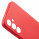 For Samsung Galaxy S24 FE Case Arc Edge 2.0mm TPU Protective Phone Cover - Red Samsung Cases Mobile