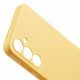 For Samsung Galaxy S24 FE Case Arc Edge 2.0mm TPU Protective Phone Cover - Yellow Samsung Cases Mobile