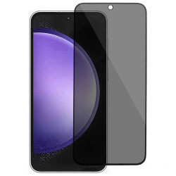 Anti-Spy Σκληρυμένο Γυαλί (Tempered Glass) Προστασίας Οθόνης Πλήρης Κάλυψης για Samsung Galaxy S24 FE - Φιμέ