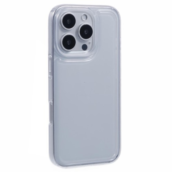 Θήκη Σιλικόνης TPU Ενισχυμένη για iPhone 16 Pro - Διάφανο Apple Θήκες Κινητών