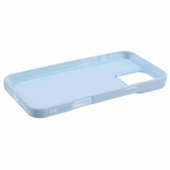 HRX Series for iPhone 16 Pro Max Case Matte TPU Straight Edge Phone Cover - Blue Apple Cases Mobile