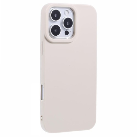 Θήκη Σιλικόνης TPU για iPhone 16 Pro Max - Μπεζ Apple Θήκες Κινητών