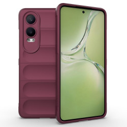 For OnePlus Nord CE4 Lite 5G / Oppo K12x 5G (China) Case Drop-Proof Soft TPU Mobile Phone Cover - Wine Red For OnePlus Nord CE4 Lite 5G / Oppo K12x 5G (China) Case Drop-Proof Soft TPU Mobile Phone Cover - Wine Red