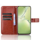 For OnePlus Nord CE4 Lite 5G / Oppo K12x 5G (China) Phone Cases Wholesale Shockproof Leather Flip Cover - Brown OnePlus Mobile Cases