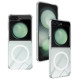 For Samsung Galaxy Z Flip6 5G Case Compatible with MagSafe TPU+Acrylic Transparent Cover Samsung Cases Mobile