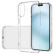 For iPhone 16 Case Crystal Clear Flexible TPU Slim Phone Cover Apple Cases Mobile