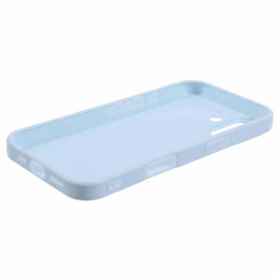 Θήκη Σιλικόνης TPU για iPhone 16 - Μπλε Apple Θήκες Κινητών