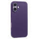 HRX Series for iPhone 16 Case Matte TPU Straight Edge Phone Cover - Purple Apple Cases Mobile
