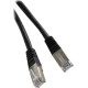 MediaRange Network UTP CAT 6 RJ45/RJ45 1.0M - Black (MRCS119) Cables Adapters & Chargers