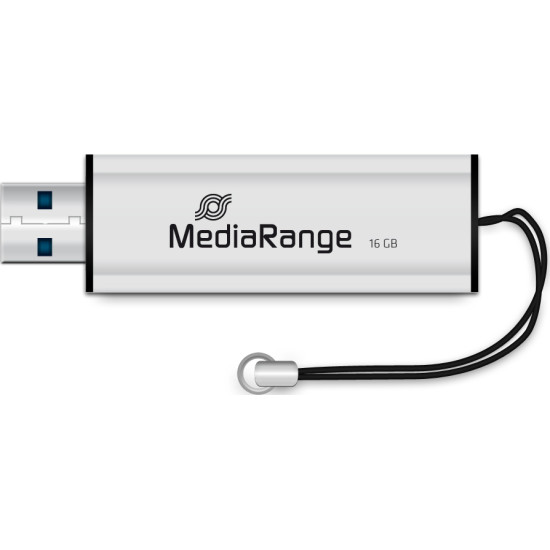 USB Flash Drive MediaRange MR915 16GB USB 3.0 - White Memory Cards & USB Sticks