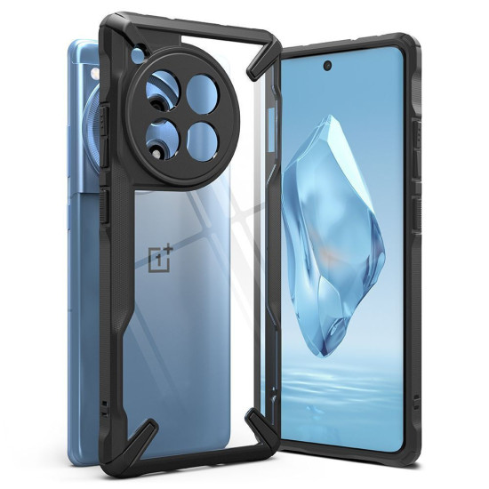 Ringke Fusion-X OnePlus 12R 5G - Black  OnePlus Mobile Cases