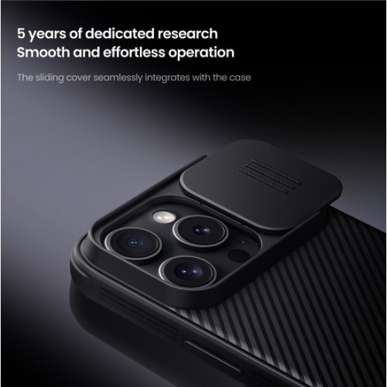 Nillkin CamShield PRO Hard Case for Apple iPhone 16 Pro Max - Black Apple Cases Mobile