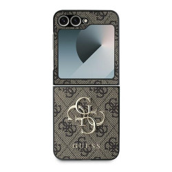 Guess PU 4G Metal Logo Θήκη Πλάτης για Samsung Galaxy Z Flip 6 - Καφέ Guess PU 4G Metal Logo Θήκη Πλάτης για Samsung Galaxy Z Flip 6 - Καφέ