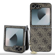 Guess 4G Charm Case for Samsung Galaxy Z Flip 6 - Brown