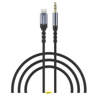 Recci RDS A27 Aux Cable 3.5mm male Type-C 1m - Black