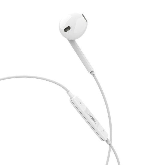 Recci Rep-l07 In-ear Handsfree - ΅White Bluetooth / Headsets / Speakers