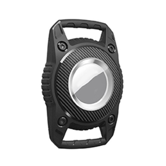 For Apple AirTag Locator Waterproof Protective Case Pet Collar Tracker TPU Cover - Black Gadgets - Toys - Hobby