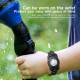 For Apple AirTag Locator Waterproof Protective Case Pet Collar Tracker TPU Cover - Black Gadgets - Toys - Hobby