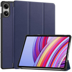 For Xiaomi Redmi Pad Pro / Redmi Pad Pro 5G / Poco Pad Case Tri-Fold Stand Leather Tablet Cover with Auto Wake / Sleep - Blue For Xiaomi Redmi Pad Pro / Redmi Pad Pro 5G / Poco Pad Case Tri-Fold Stand Leather Tablet Cover with Auto Wake / Sleep - Blue