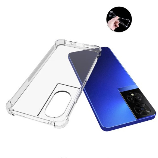 Phone Case for TCL 50 5G Clear Case Four Corner Airbag TPU Slim Phone Cover TCL Mobile Cases