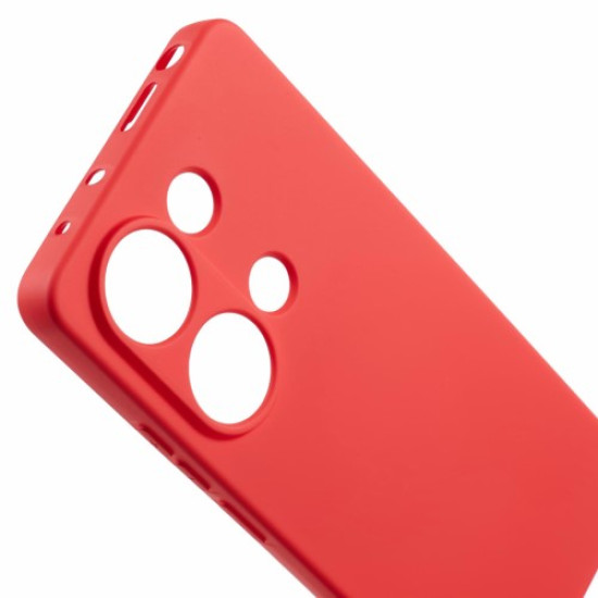 For Xiaomi Redmi Note 13 Pro 4G / Poco M6 Pro 4G Case Scratch-resistant 2.0mm TPU Phone Back Cover - Red XIAOMI Cases Mobile