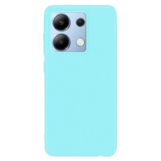For Xiaomi Redmi Note 13 4G Anti-fingerprint Phone Shell Matte Cell Phone Back Cover - Baby Blue XIAOMI Cases Mobile