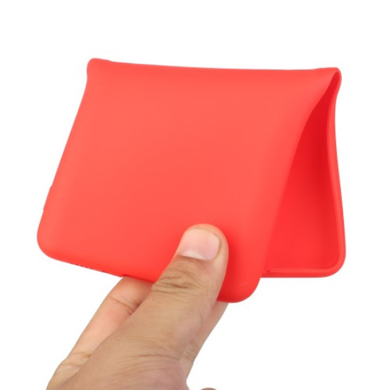 For Xiaomi Redmi Note 13 4G Anti-fingerprint Phone Shell Matte Cell Phone Back Cover - Red XIAOMI Cases Mobile