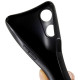 For Oppo A58 5G Drop-proof Black Matte Cell Phone Cover Anti-scratch Slim Flexible TPU Protective Phone Case Oppo Realme Cases Mobile