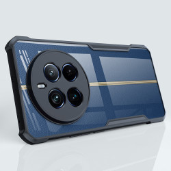 XUNDD Υβριδική Θήκη Σιλικόνης και Πλαστικού για Realme 12 Pro 5G / 12 Pro+ 5G - Μαύρο