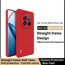 IMAK UC-4 Series Θήκη Σιλικόνης TPU για Realme 12 Pro 5G / 12 Pro+ 5G - Κόκκινο