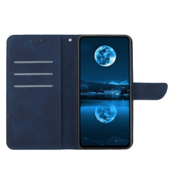 Θήκη Πορτοφόλι με Βάση Στήριξης (Όψη Δέρματος) Σχέδιο με Γραμμές για Realme 12 Pro 5G / 12 Pro+ 5G - Μπλε Θήκη Πορτοφόλι με Βάση Στήριξης (Όψη Δέρματος) Σχέδιο με Γραμμές για Realme 12 Pro 5G / 12 Pro+ 5G - Μπλε