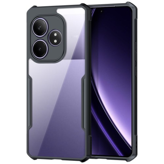 XUNDD For Realme GT 6 5G Case TPU+Acrylic Phone Cover Four-Corner Protection Oppo Realme Cases Mobile