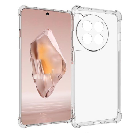 For OnePlus Ace 3 5G / 12R 5G Four Corner Airbag Cell Phone Case HD Clear Non-Slip TPU Phone Cover OnePlus Mobile Cases
